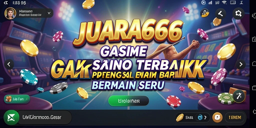 Tampilan menarik dari gameplay JUARA666 yang memperlihatkan suasana kasino.