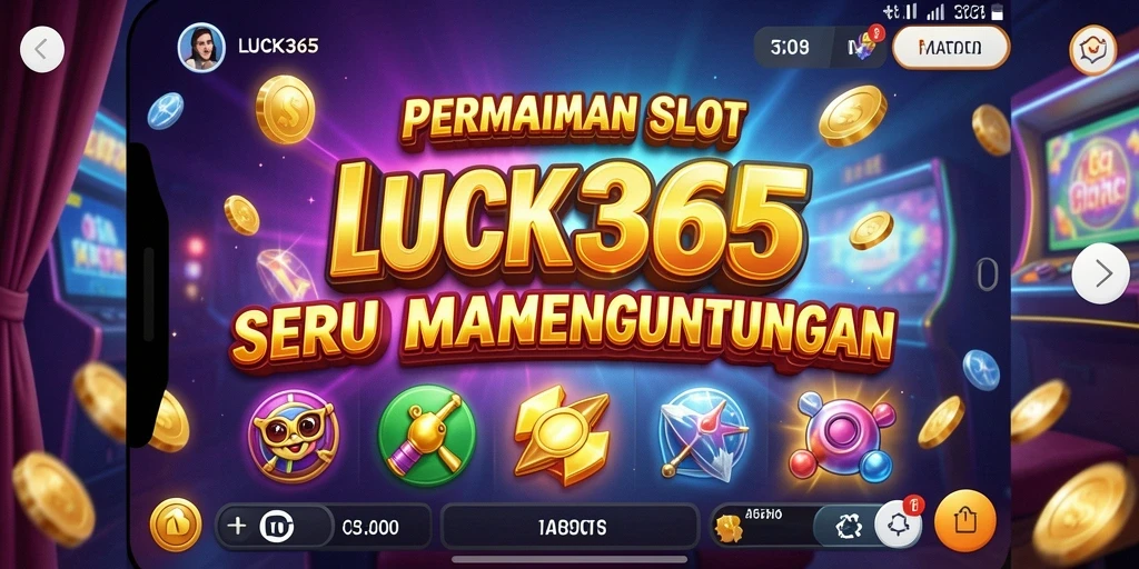 Tampilan gameplay LUCK365 yang menarik dan seru saat bermain slot.