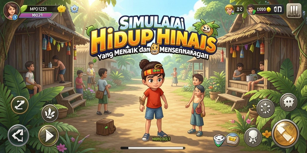 Tampilan screenshot MPO1221 menampilkan gameplay simulasi yang interaktif dan menarik.